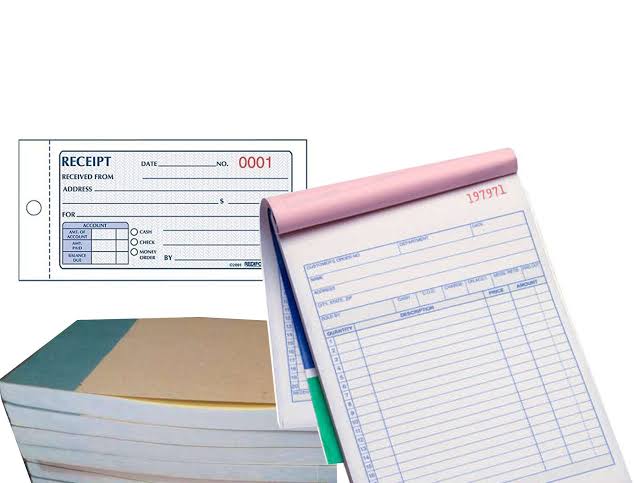 Receipt Book