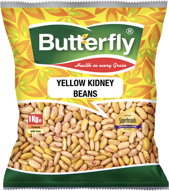 Butterfly Yellow Kidney Beans 1Kg