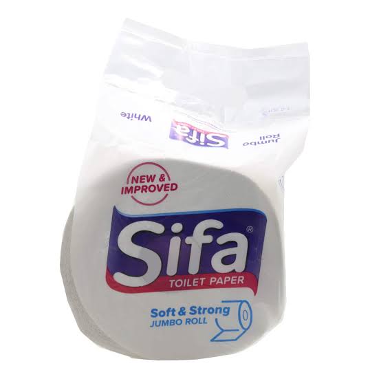 Sifa Jumbo Toilet Foil White 1 Piece