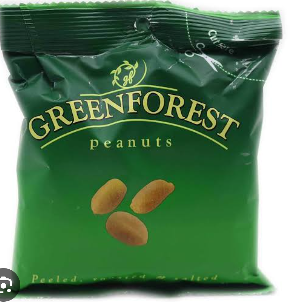 Green Forest Peeled Peanuts 264G