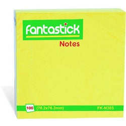 Fantastick Stick Note 3X3 Fluo Ylw