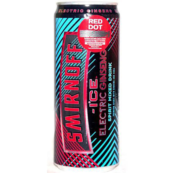 SMIRNOFF ELE GINSENG 330ML - Image 1