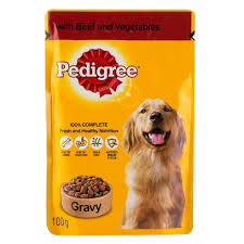 Pedigree Vital Protection Beef And Vegetable In Gravy Dog Food 100G