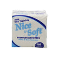 NiceSoft Serviettes White