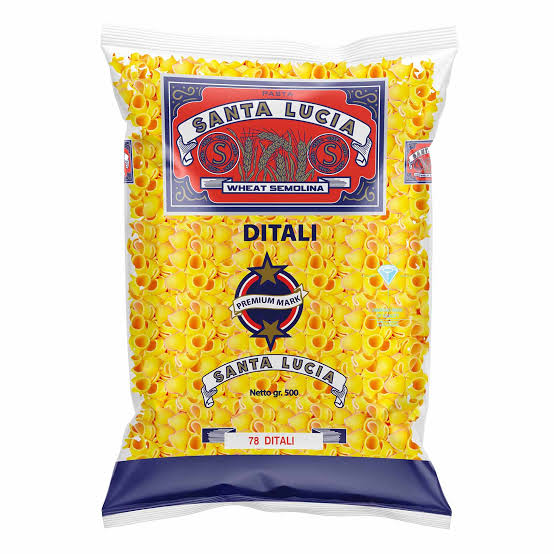 Santa Lucia Ditali Pasta 500G