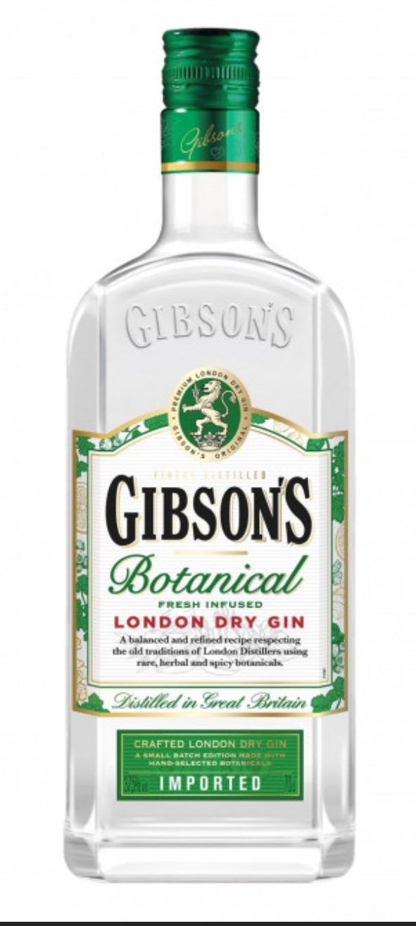 GIBSON CLEAR GIN 750ML - Image 1