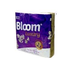 Bloom Luxury Toilet Roll 3 Ply 9