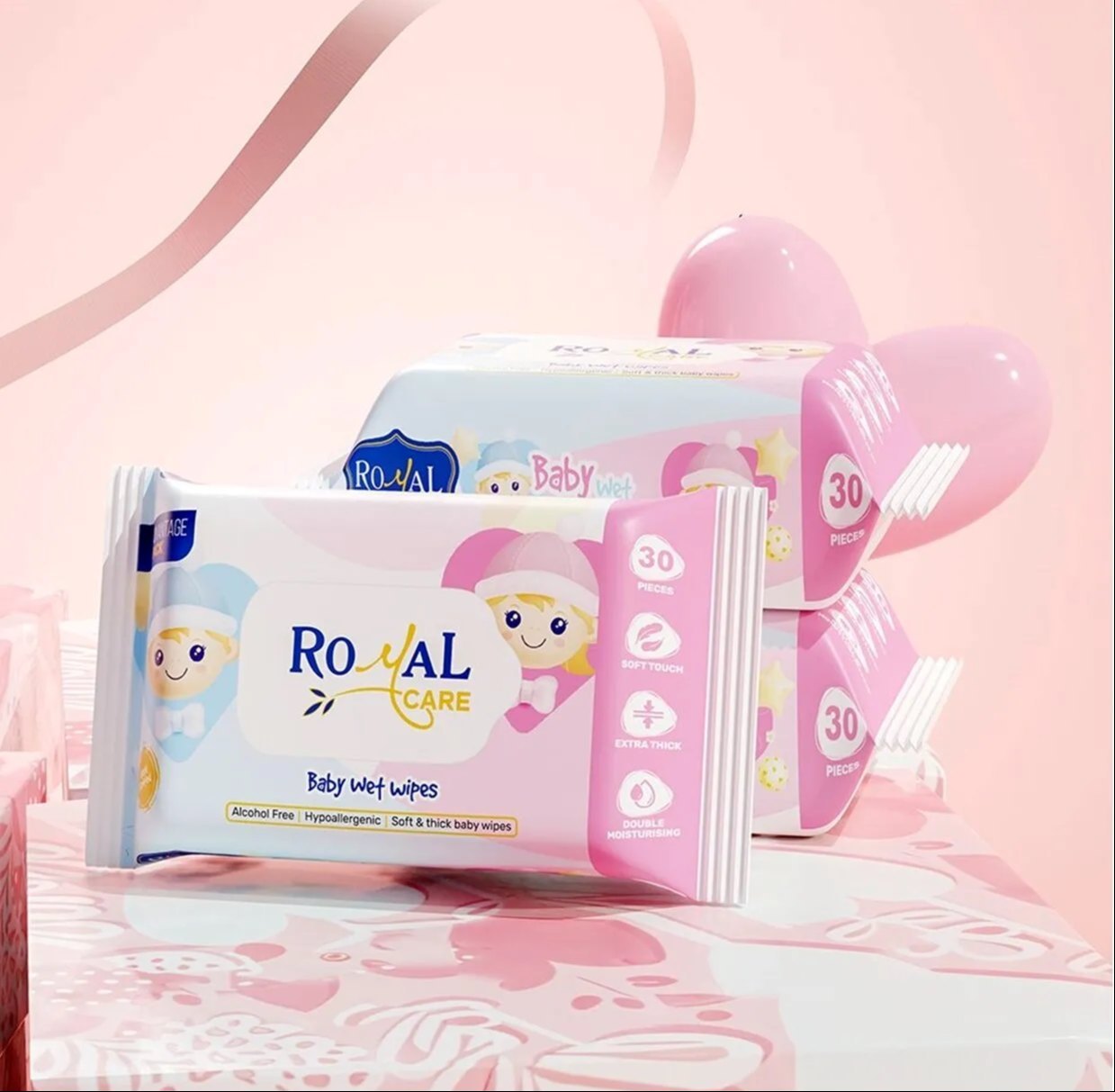 Royal Baby Wet Wipes 30S