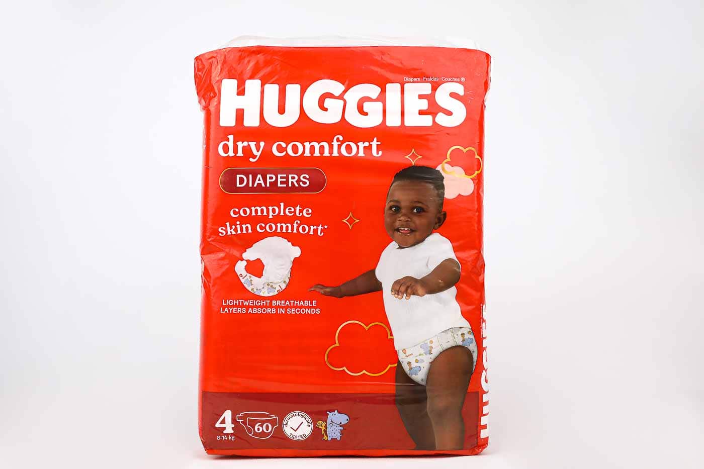 Huggies Dry Comfort Diapers (P4)