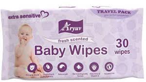 Aryuv Baby Wipes Travel Pack