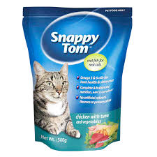 Snappy Tom Chicken With Tuna And Vegetable Cat Food 500G