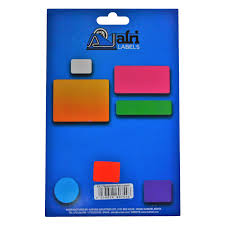 Afri Adhesive Label Fluo Red K41