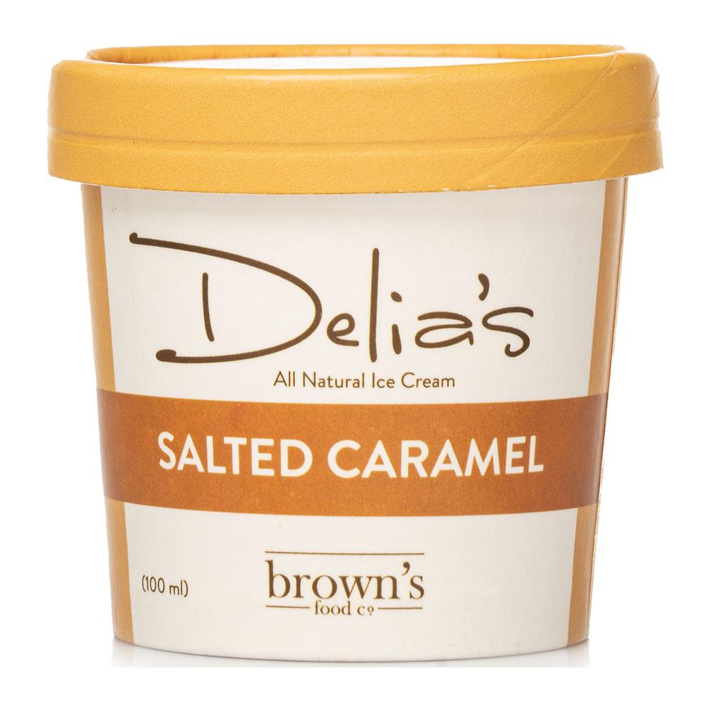 Delia's Salted Caramel Ice Cream 100Ml