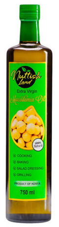 Nuttish Extra Virgin Macadamia Oil