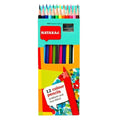 Natara Clear Pencil Full Size 12 Colour