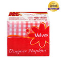 Velvex Designer Napkins Red