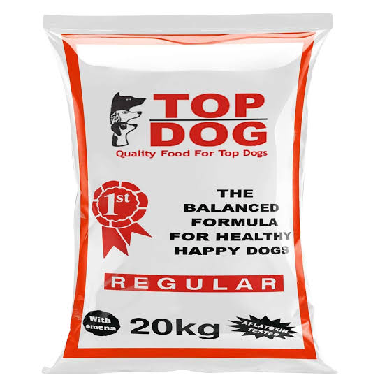 Top Dog Uncooked Dog Food 20Kg