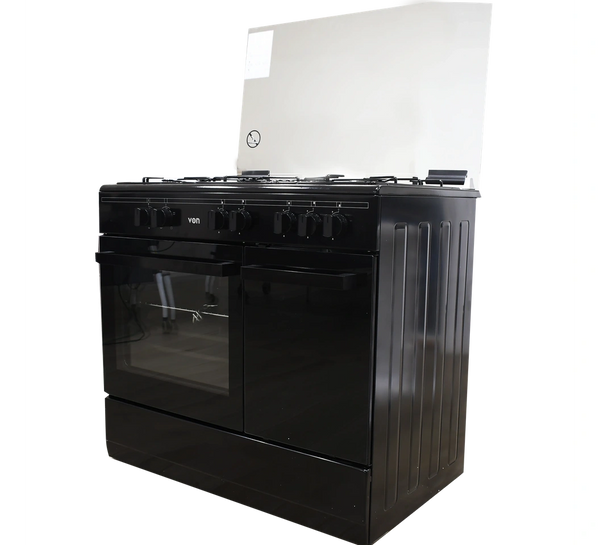 VON VCF195D3TNSK Freestanding Cooker 5 Burners Enamel - Image 2