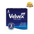 Velvex 3 Ply Rolls White 4