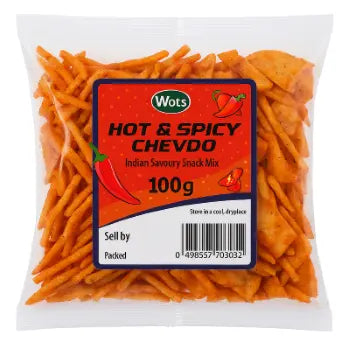 Wots Hot&Spicy Chevdo 100G
