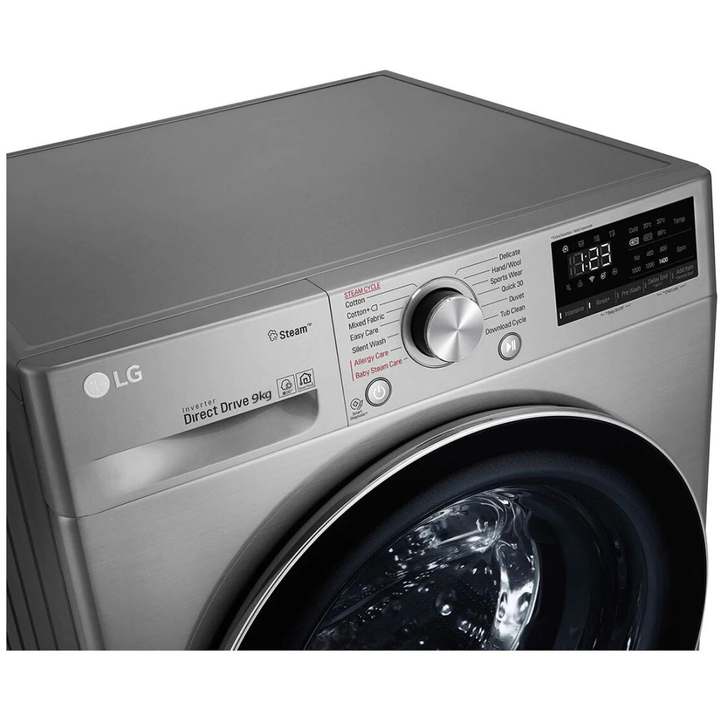 LG Washer 9Kg F1-F4R85VYG2P Vivace