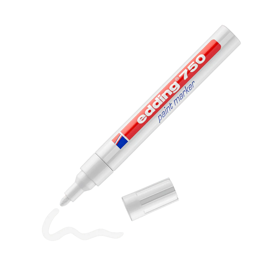 Edding 750 White Color Paint Marker