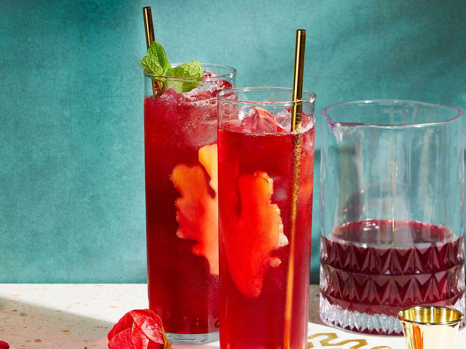 Hibiscus With Ginger Drink