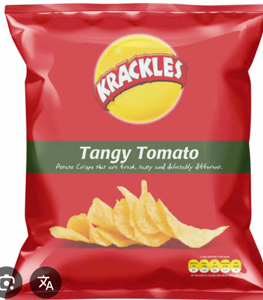 Krackles Tangy Tomato 125G