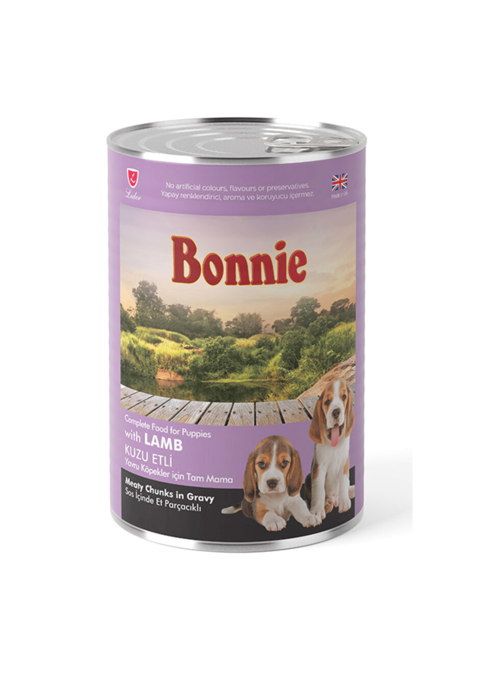Bonnie Can Dog Food Lamb 400G
