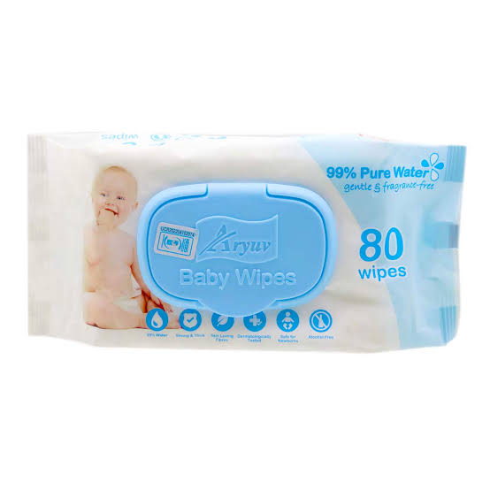 Aryuv Water Baby Wipes 80S