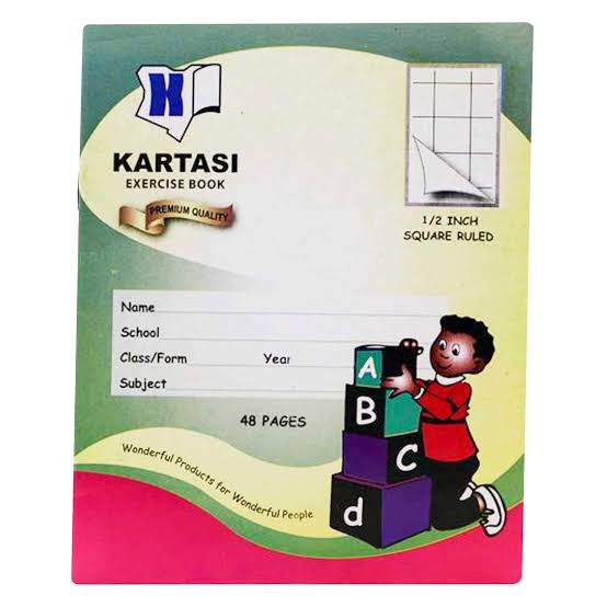 Kartasi Ex Book A5 48P 1/2 Squared