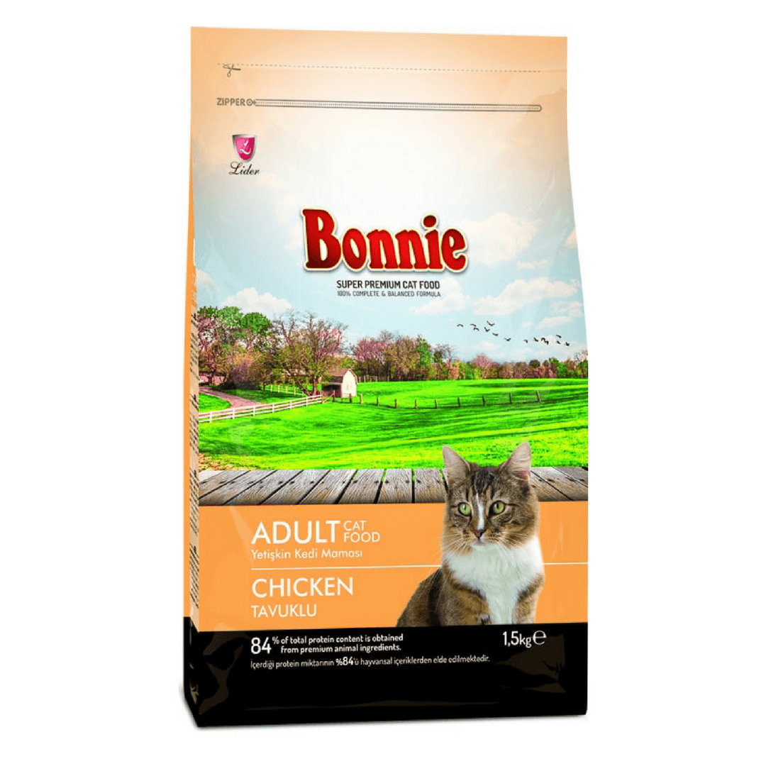 Bonnie Chicken Adult Cat Food 1.5Kg