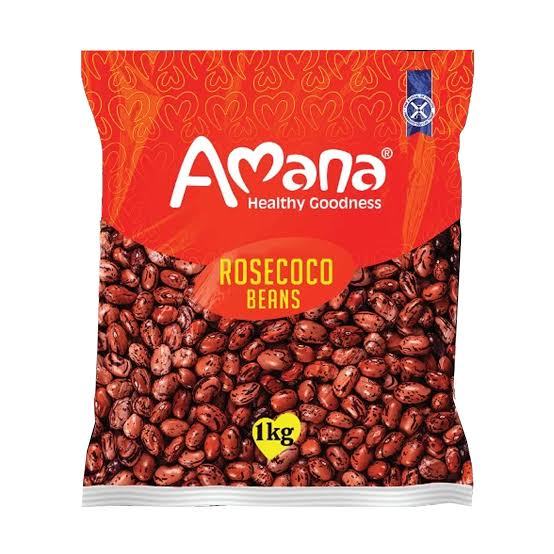 Amana Rosecoco Beans 1Kg