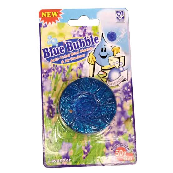Blue Bubble WC Lavender Toilet Bowl Cleaner And Air Freshener