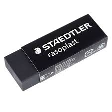 Raso Plast Eraser Black Box 40Pcs