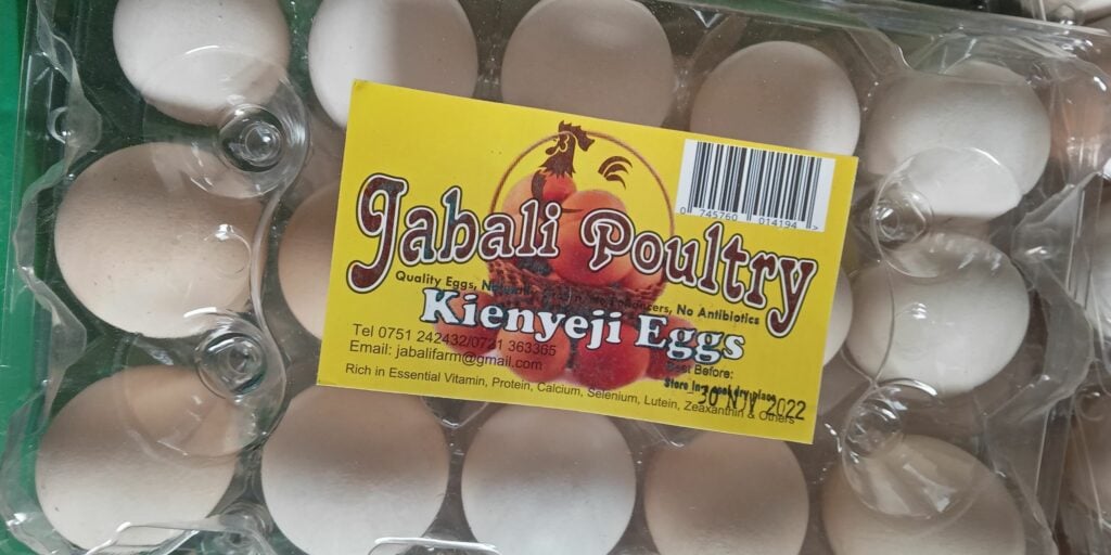Jabali Kienyeji Eggs 15Pack