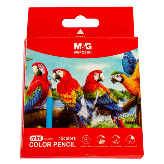 M&G Color Pencil Mini 12 Clears