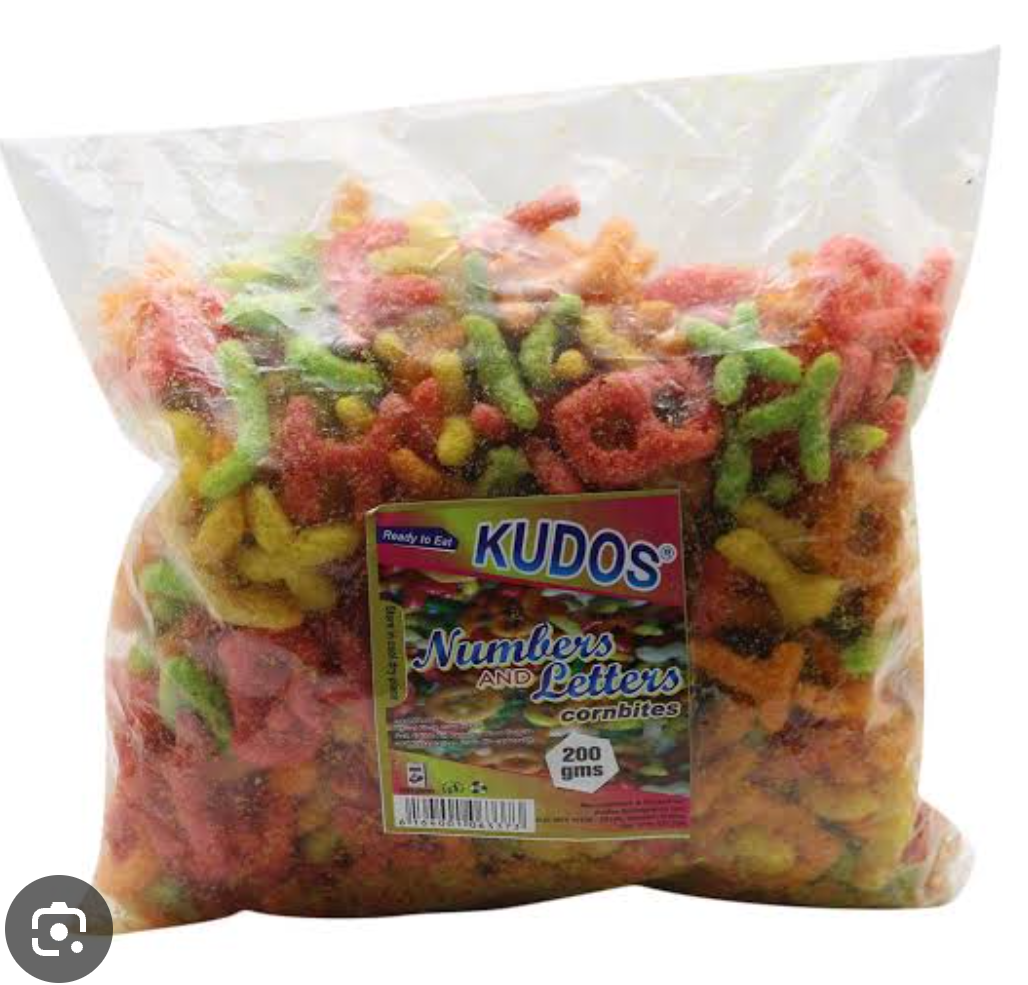 Kudos Numbers & Letters 200G