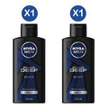 Nivea Deep Body Lotion Men 400Ml X2