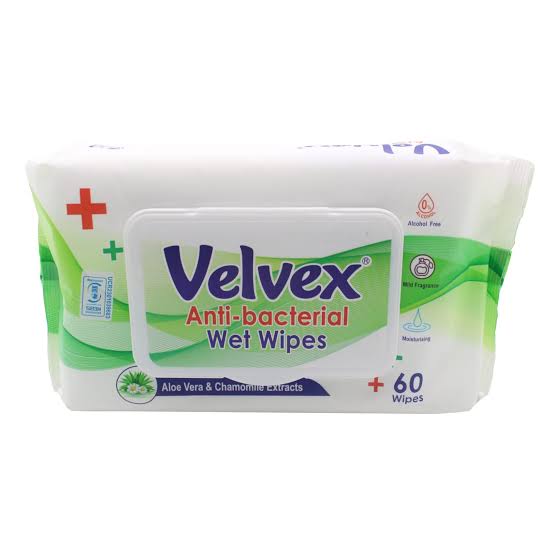 Velvex Antibacterial Wipes