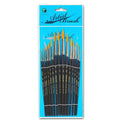 Marie 000-12R Nylon Water Color Brush Set 15 Pieces