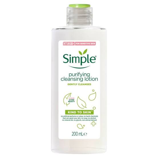 Simple Purifying Cleansing Lotion