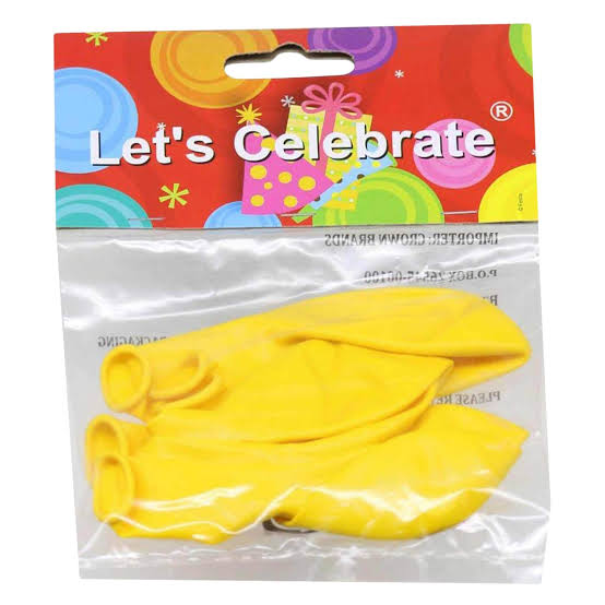 Let's Celebrate 63614 Color Balloons