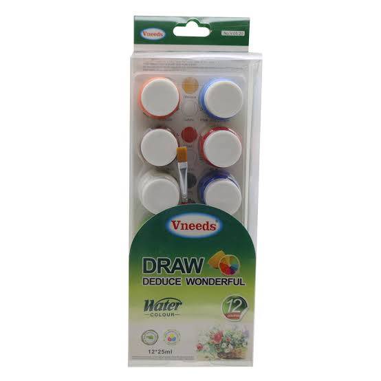 Vreeds V 03.20 Water Colour 25Ml X 12 Pieces