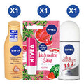 Nivea Deo 25Ml + Cocoa Butter 500Ml + Lipcare