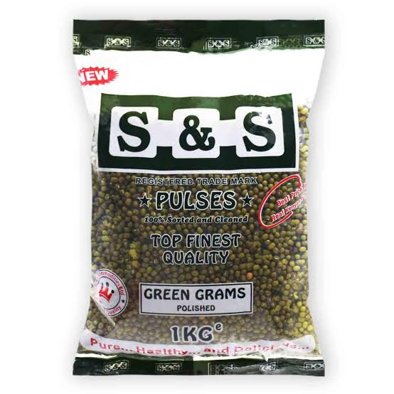 S&S Pulses Greengram 1Kg