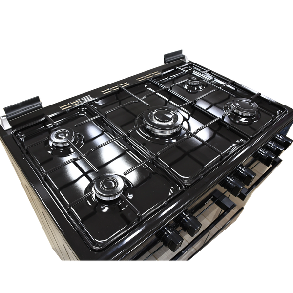 VON VCF195D3TNSK Freestanding Cooker 5 Burners Enamel - Image 3