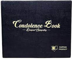 Condolences Book