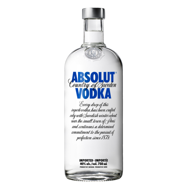ABSOLUT VODKA 750ML