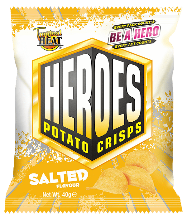 Tropical Heat Heroes Potato 60G